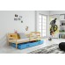 Gulta ERYK 90x200, priede/zils Gulta ERYK 90x200, priede/zils